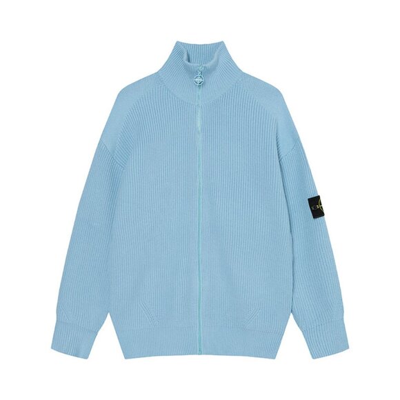 Stone Island Light Blue Sweater - Picture 1 of 2
